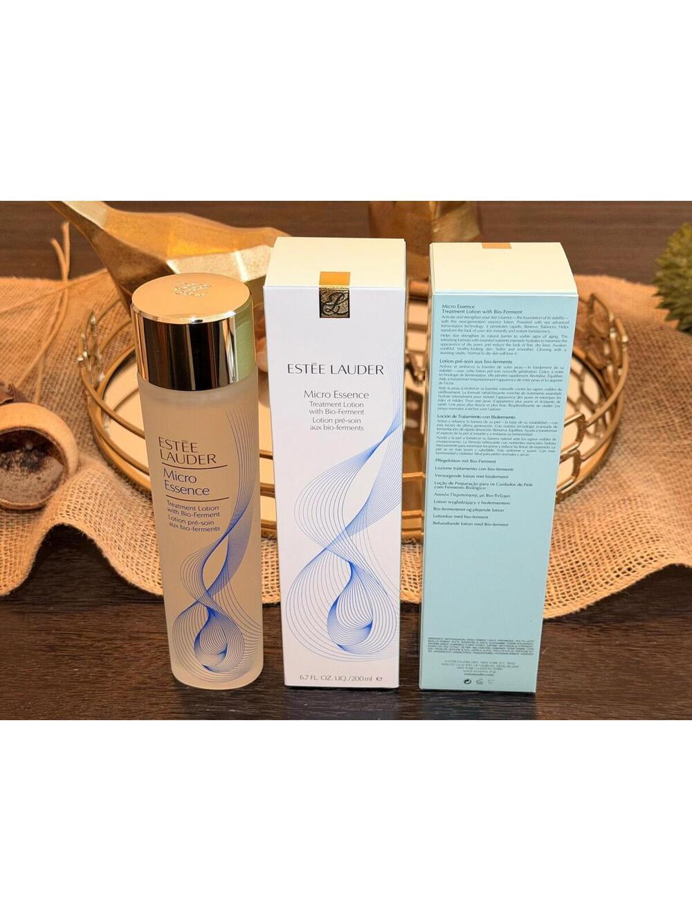 💯 Estee Lauder Micro Essence Treatment Lotion with Bio-Ferment 6.7 Oz NIB FRESH